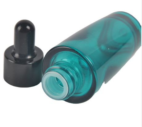 green 30ml round PETG plastic dropper refillable bottle.png