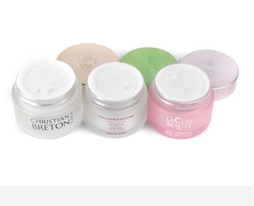Glass Bottle Plastic Cosmetic Packaging for Body Butter