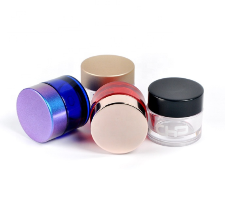 clear hexagon plastic cosmetic packaging for body butter